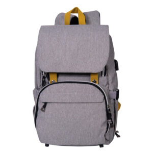 BABY ON BOARD Wickelrucksack Freestyle Yellowstone Grau