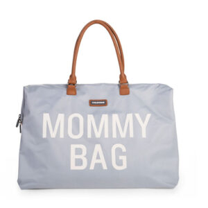 CHILDHOME Mommy Bag Groß Grey Off White