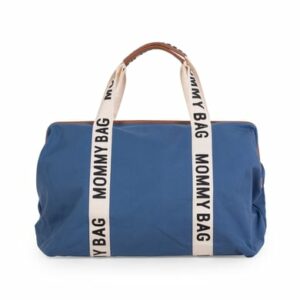 CHILDHOME Mommy Bag Signatur Canvas indigo