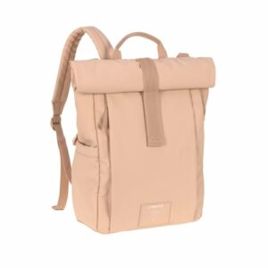 LÄSSIG Wickelrucksack Rolltop Up Backpack peach rose