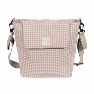 Walking Mum Wickeltasche I Love Vichy Rosa