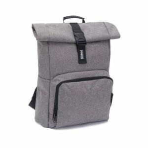 fillikid Wickelrucksack Tokio grau melange